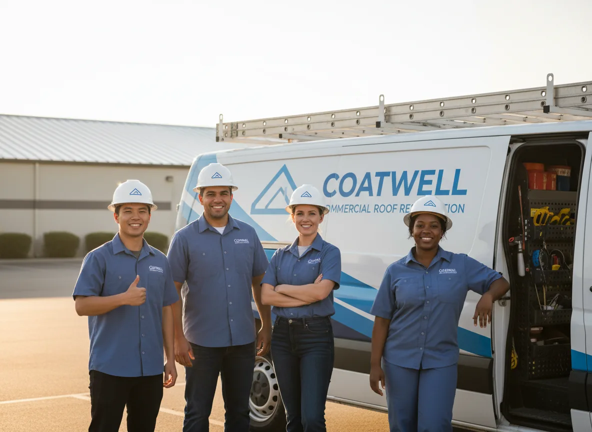 Commercial roof coating company in Rainier, OR